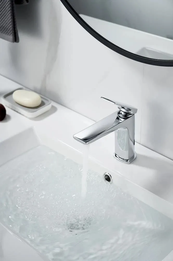 Cмеситель для раковины Knotlor KN-70, хром