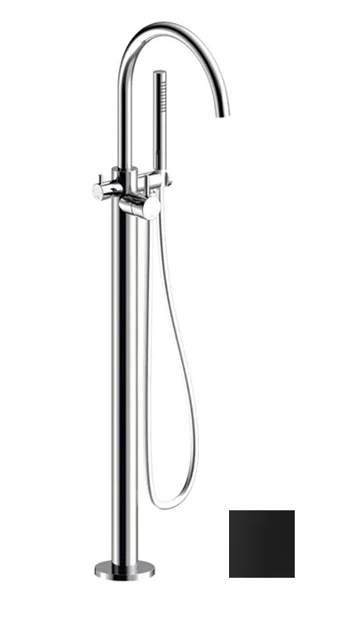 Смеситель для ванны и душа Almar чёрный матовый (E216000.MB)