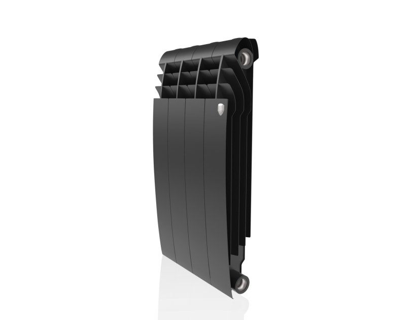 Радиатор биметаллический Royal Thermo BiLiner 500 Noir Sable 4 секции