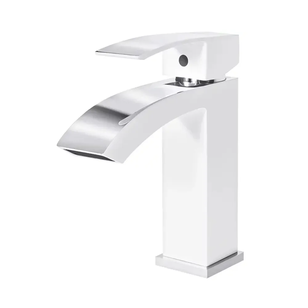 Набор для ванны 3 в 1 Grocenberg GB1007WC, белый/хром