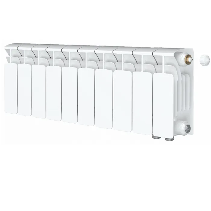 Биметаллический радиатор Rifar Base Ventil 200, 10 секций, с нижним правым подключением