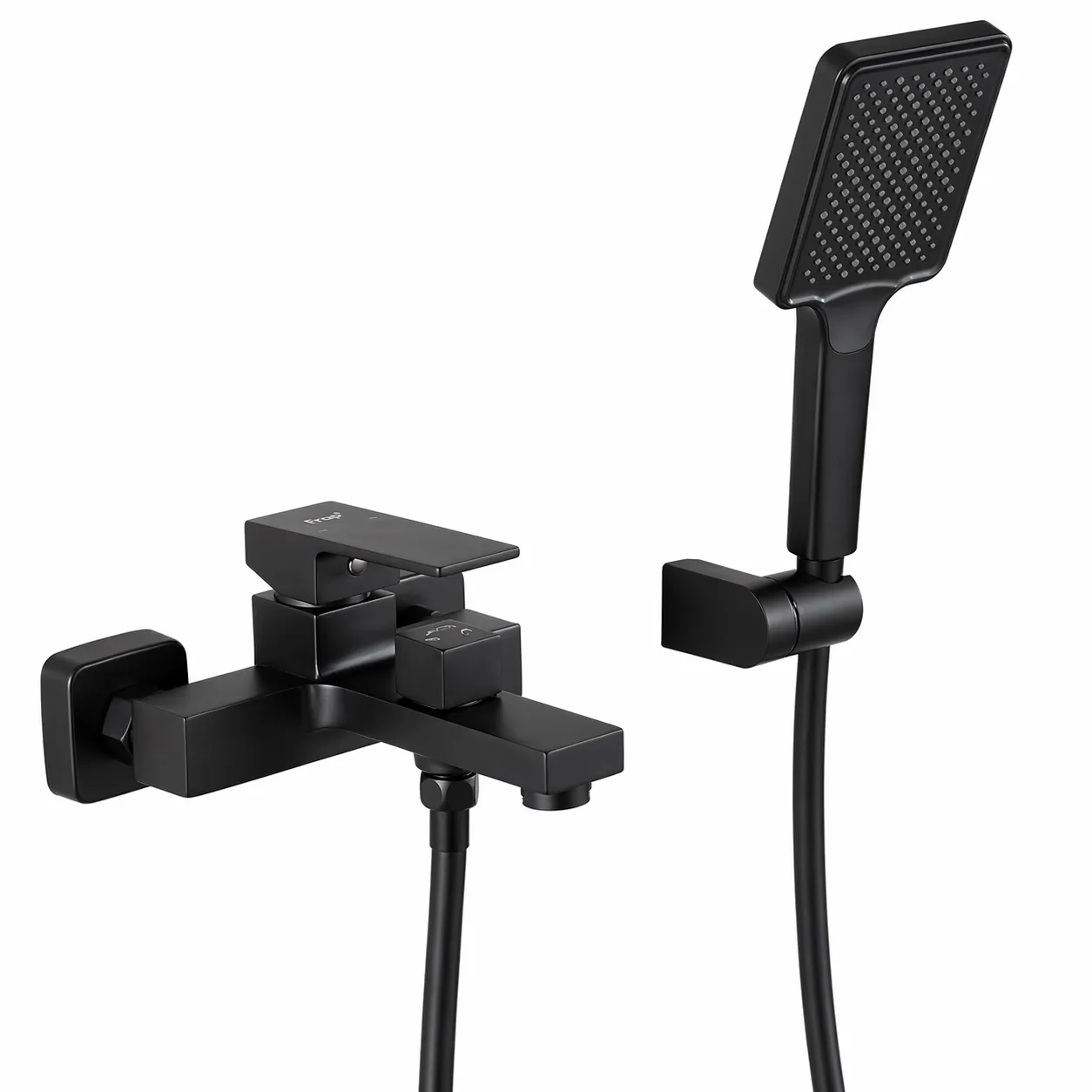 Смеситель для ванны FRAP F3291-26, черный