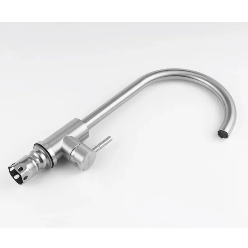 Смеситель для кухни Knotlor SS-01, сатин