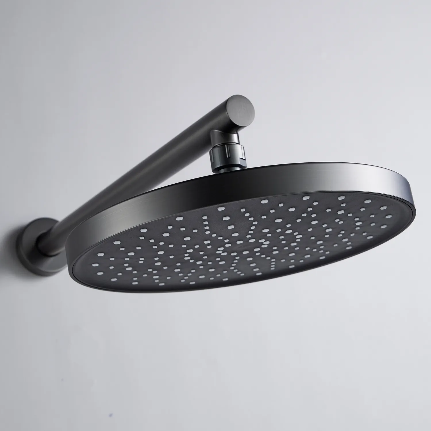 Душевая система встраиваемая Shevanik S4335T, оружейная сталь