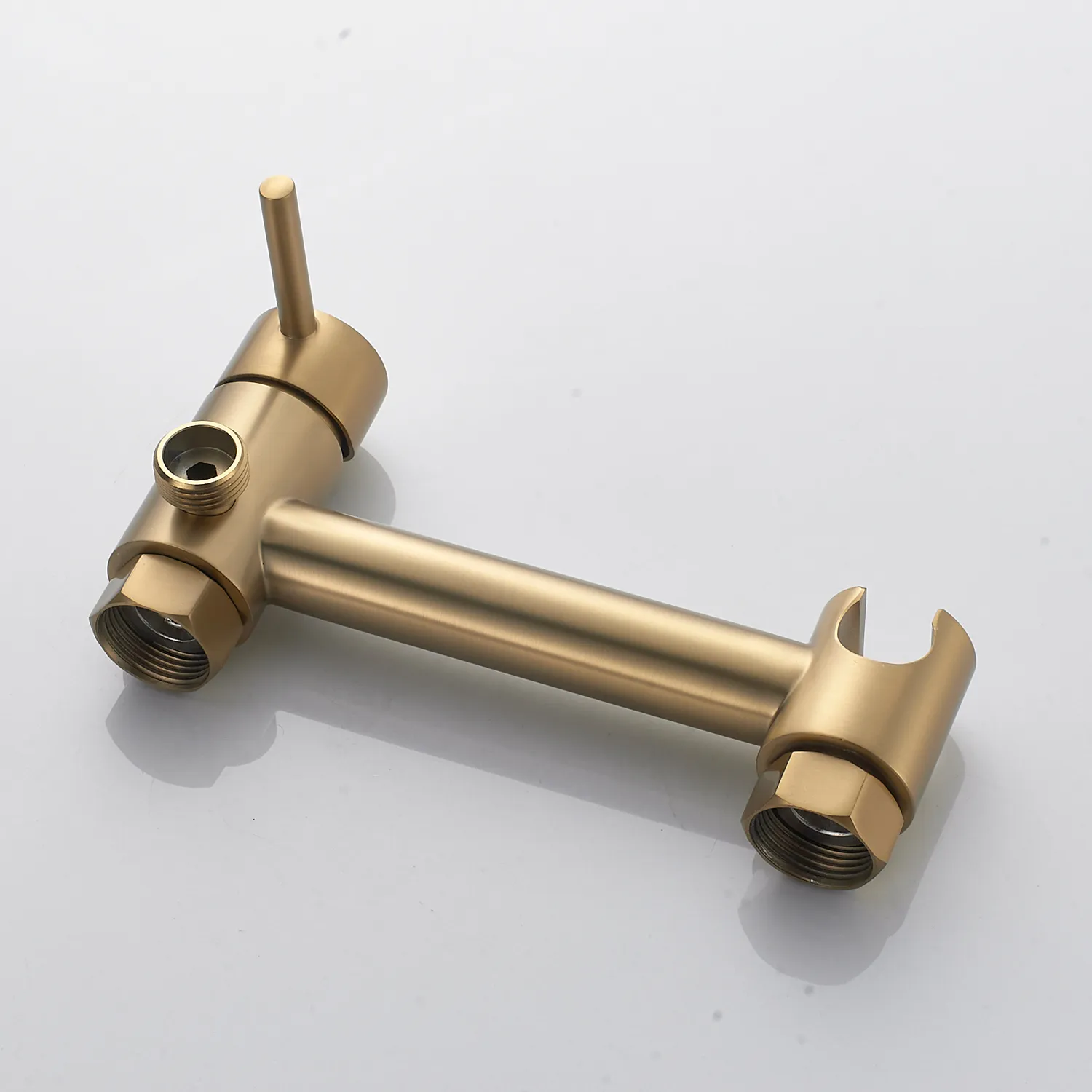 Гигиенический душ со смесителем Shevanik S107G, золотой сатин