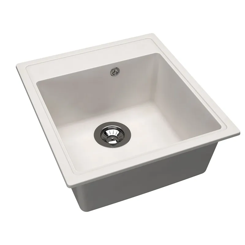 Кухонная мойка Dr. Gans НИКА 25.070.B0470.401, белый