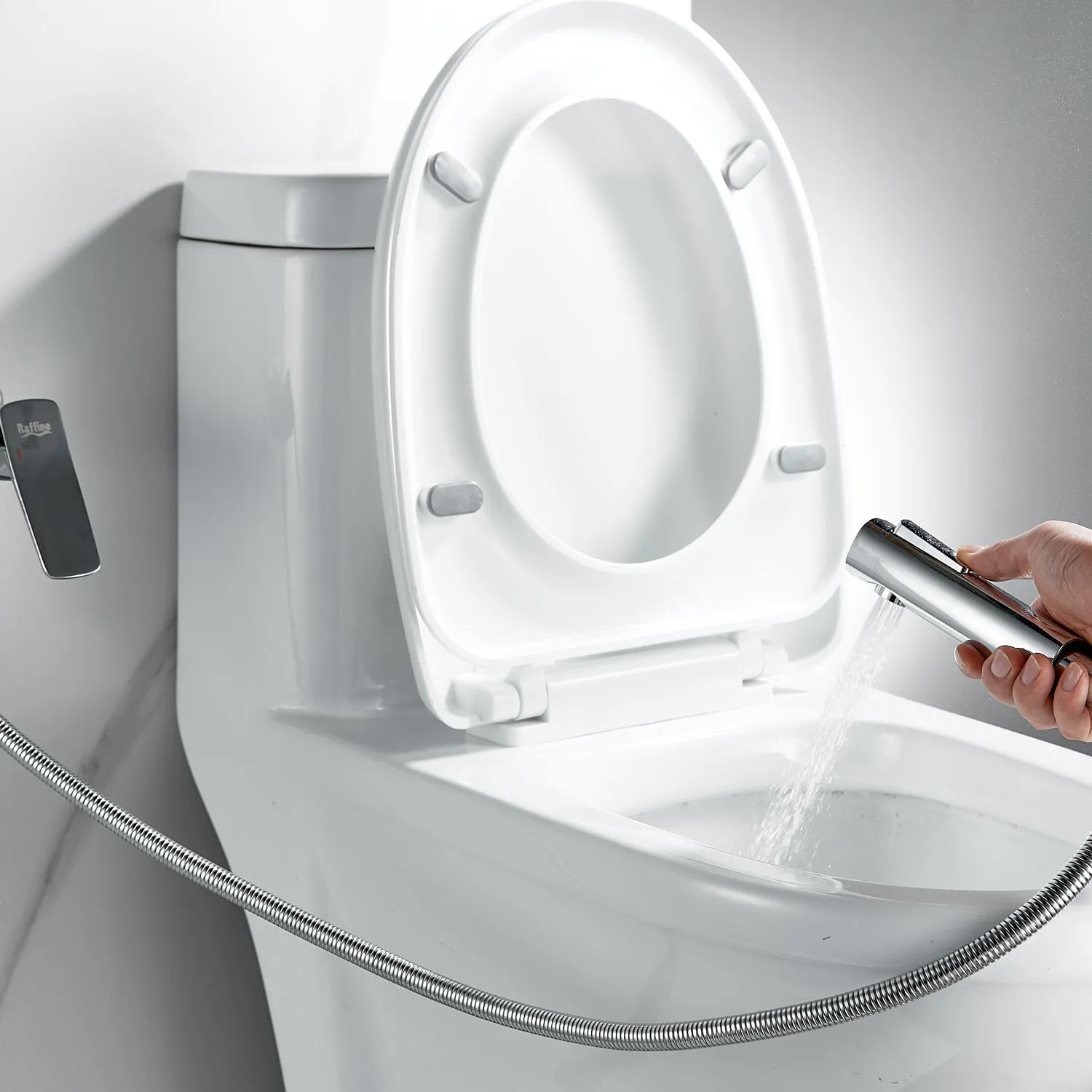 Гигиенический душ со смесителем Raffine F0599-1, хром