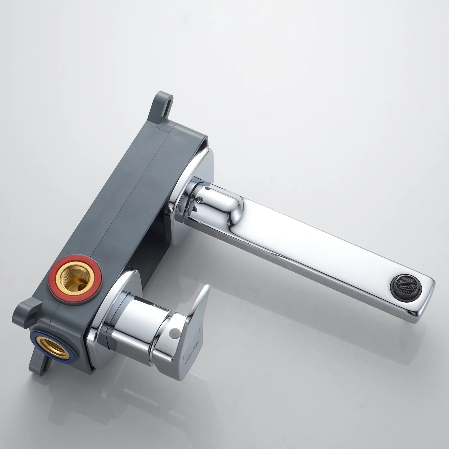 Смеситель для раковины встраиваемый Shevanik S9941, хром