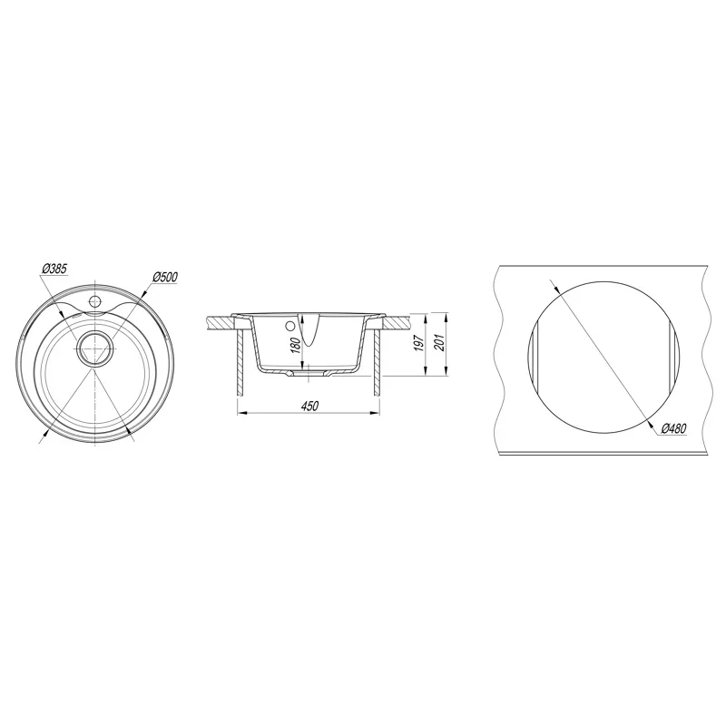 Кухонная мойка Dr. Gans РОТАНГ 29.010.B0500.406, терракота