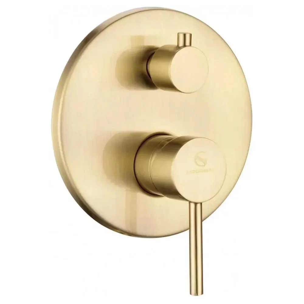 Душевая система встраиваемая Grocenberg GB5001BR, бронза