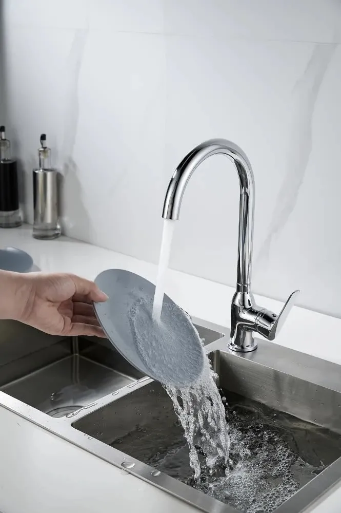 Смеситель для кухни Knotlor KN-51, хром