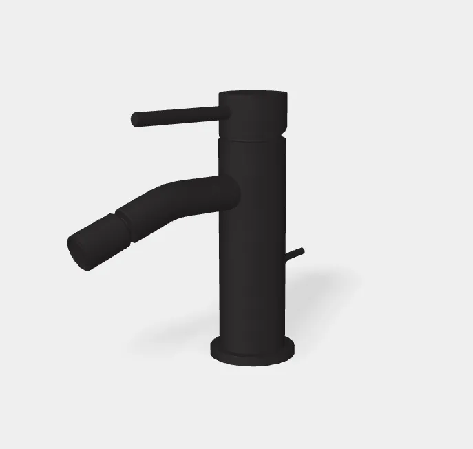 Смеситель для биде Fima Carlo Frattini Spillo Up, черный матовый (F3032XSNS.1)