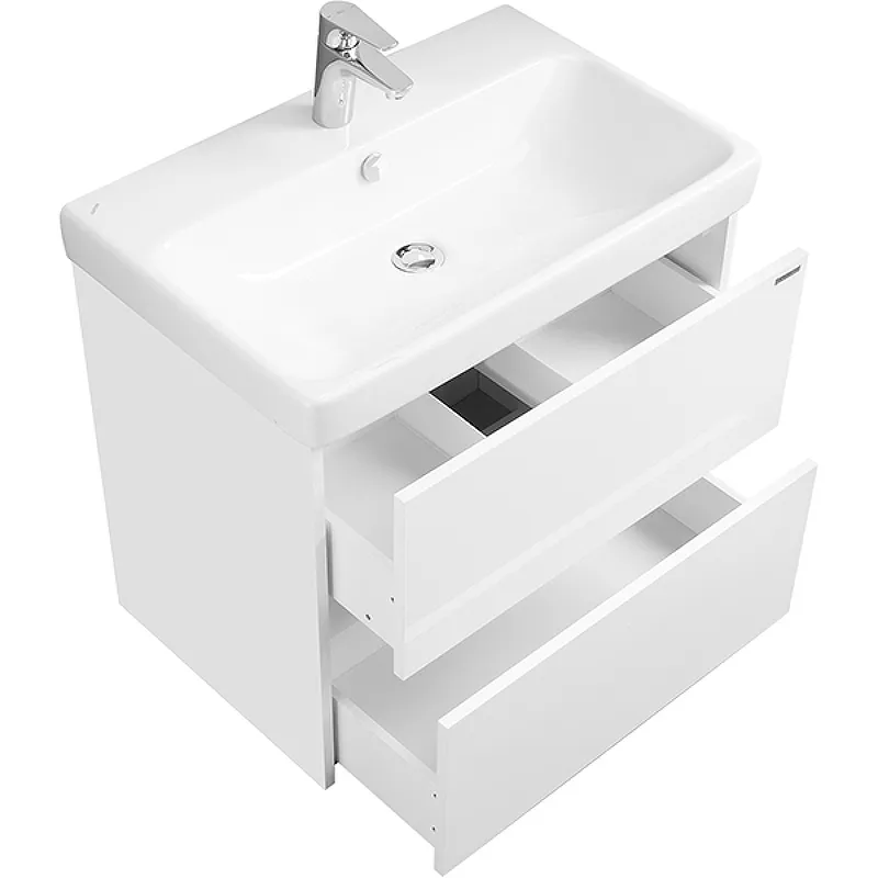 1A2518K0SD010 Набор AQUATON: 1A251801SD010 Тумба-умывальник Сканди 70 Белый/1WH501628 Раковина Адриана 70