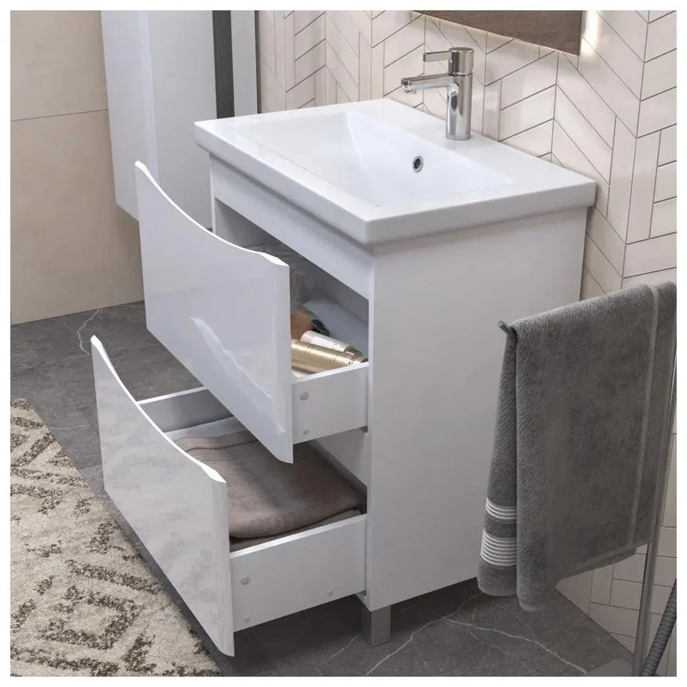 Тумба с раковиной напольная VIGO Glem  323-com, 70 см