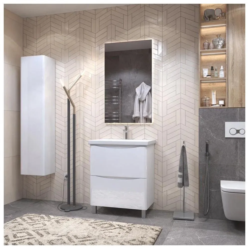 Тумба с раковиной напольная VIGO Glem  323-com, 70 см