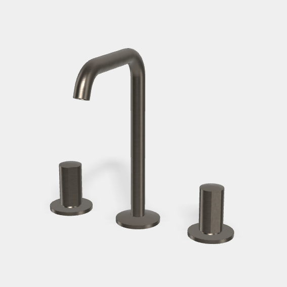 Смеситель для раковины Fima Carlo Frattini So, хром черный брашированный (F3191BCS)