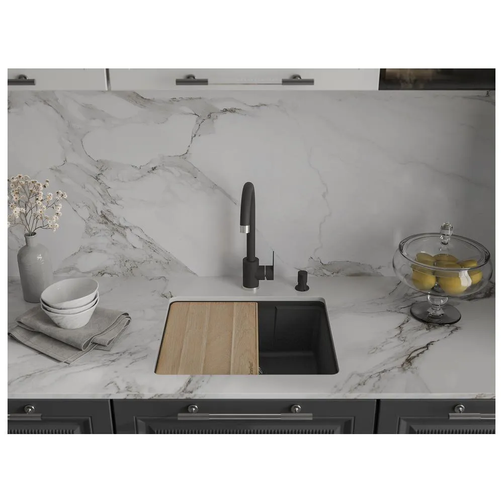 Кухонная мойка GranFest URBAN 4550, черный