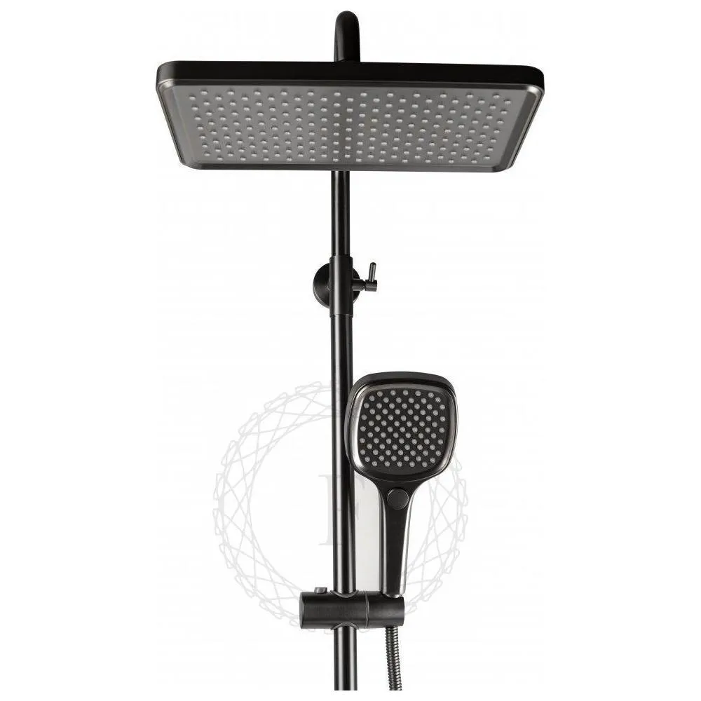 Душевая система FILARETE Retta FL2030BG, графит