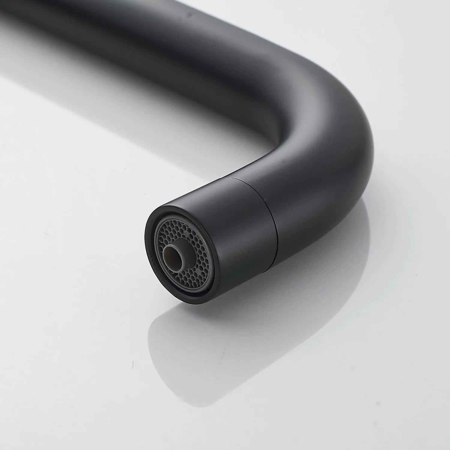 Смеситель для кухни с подключением фильтра воды Raffine F118H, черный