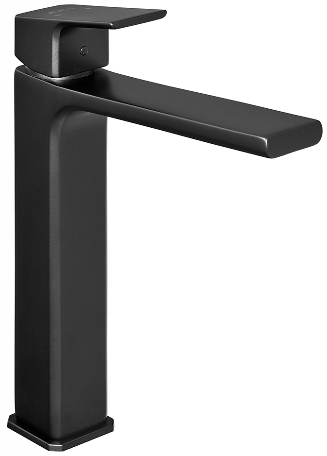 Смеситель для раковины E.C.A TIERA 237 без донного клапана матовый черный (102188002C1EX)