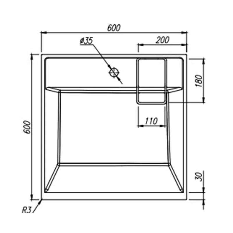 Раковина над стиральной машиной Florentina Лагуна 60 см 10.300.00600.201, жасмин