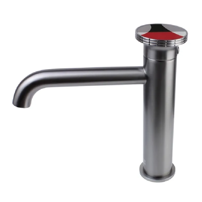 Смеситель для раковины Bronze de Luxe 9009GM-R, графит/красный