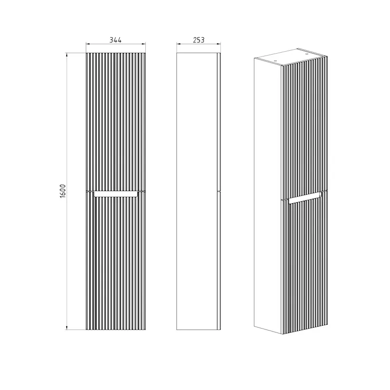 Пенал Dreja Euphoria 35 см, бежевый