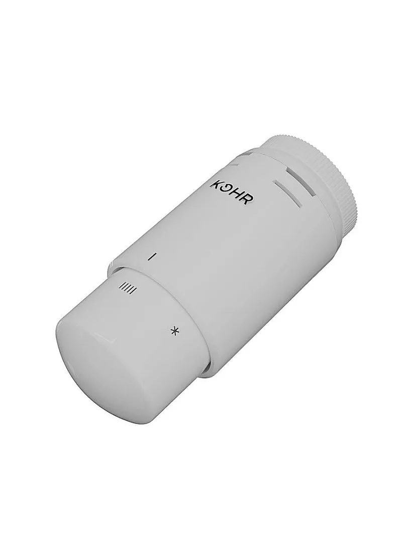 Термостатическая головка Kohr белый (TH 00125W)