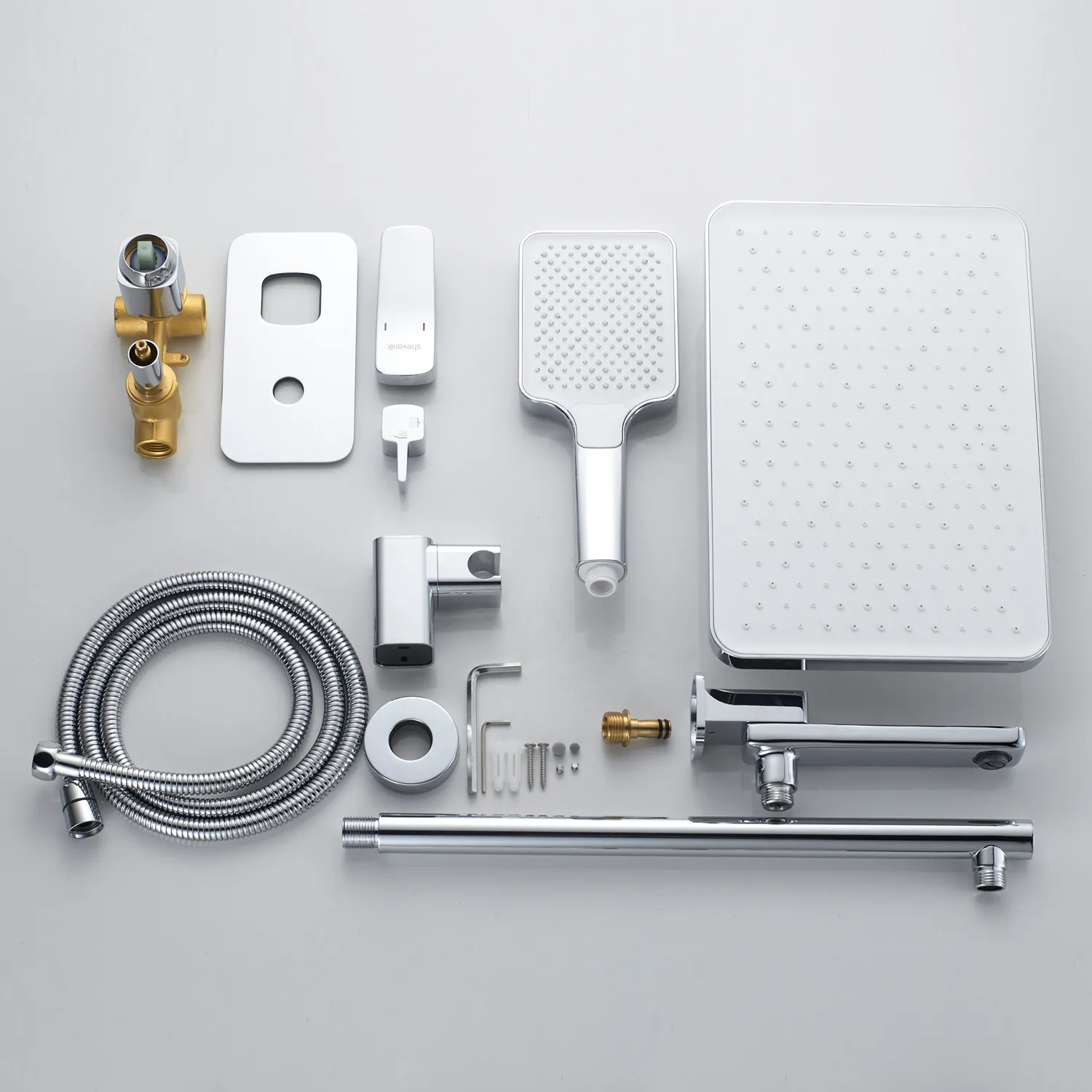 Душевая система встраиваемая Shevanik S9935, хром