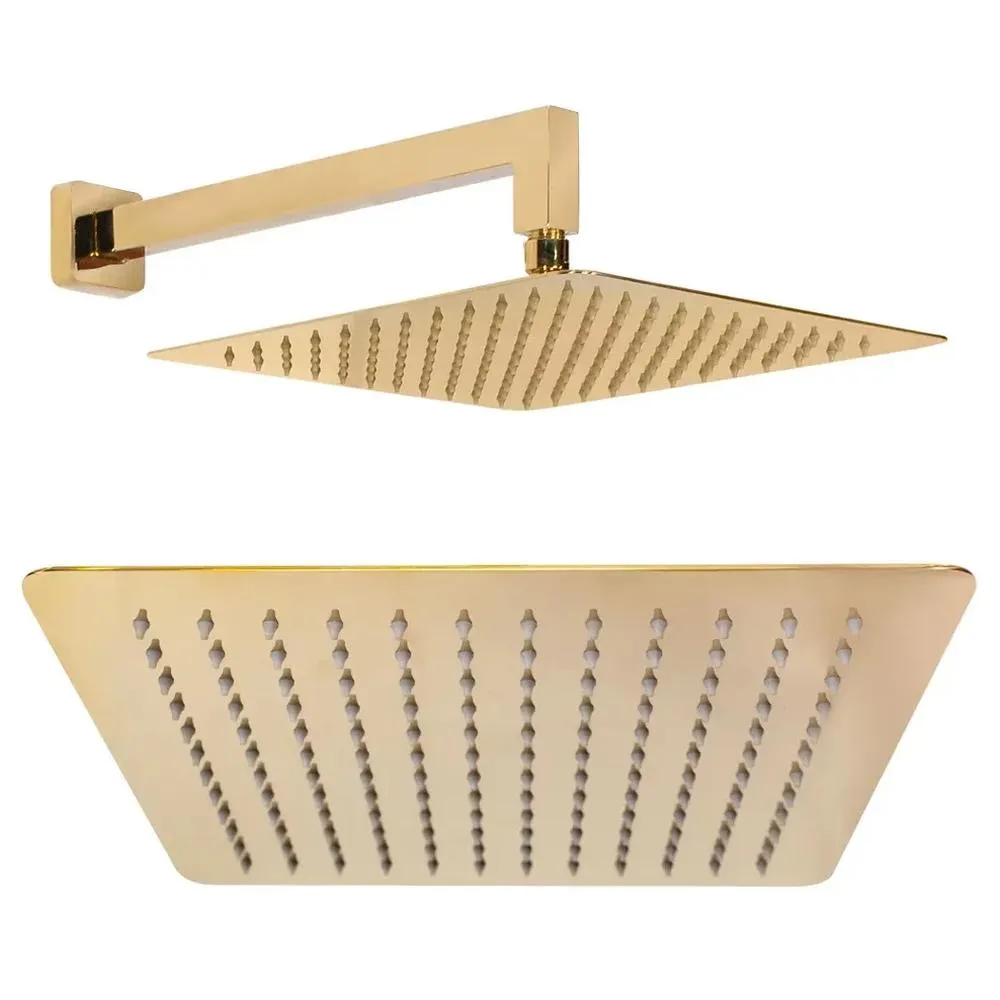 Душевая система встраиваемая Hansberge H6075GO, золото