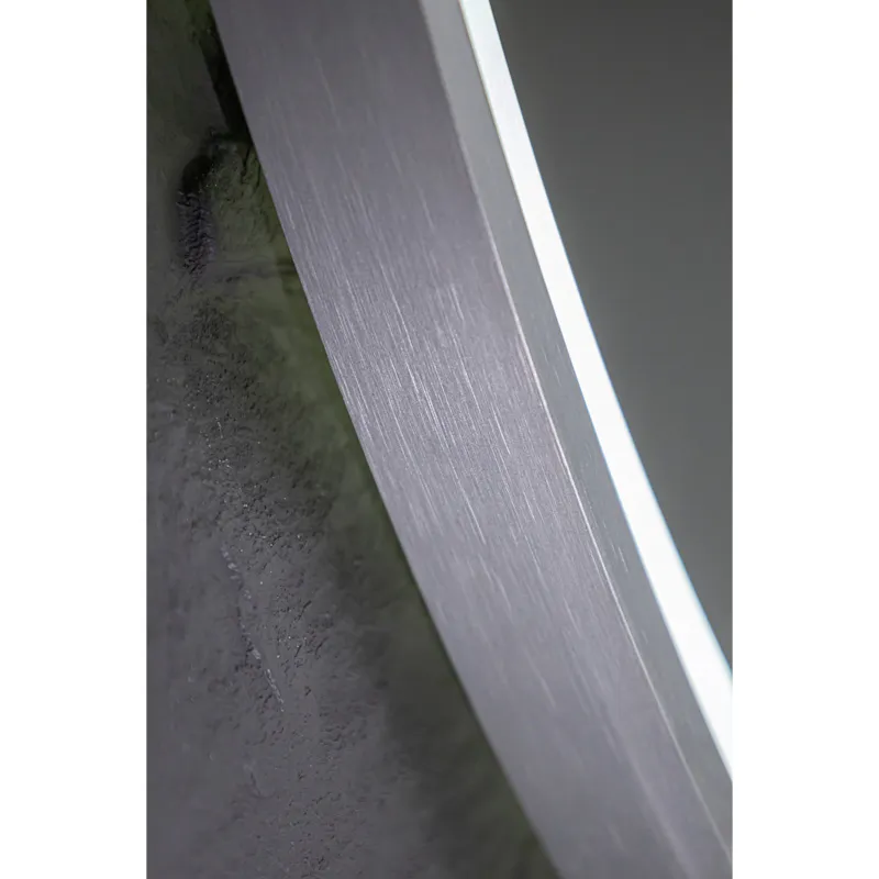 Зеркало Silver Mirrors Делуна/Deluna D800 2.2 (TX, алюм. профиль, цвет серебро, подогрев, сенсорный выключатель)