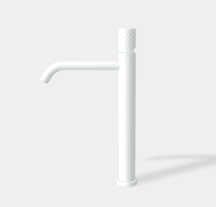 Смеситель для раковины Fima Carlo Frattini Spillo Tech,  X Collection, белый матовый (F3031T/HXSXBS)