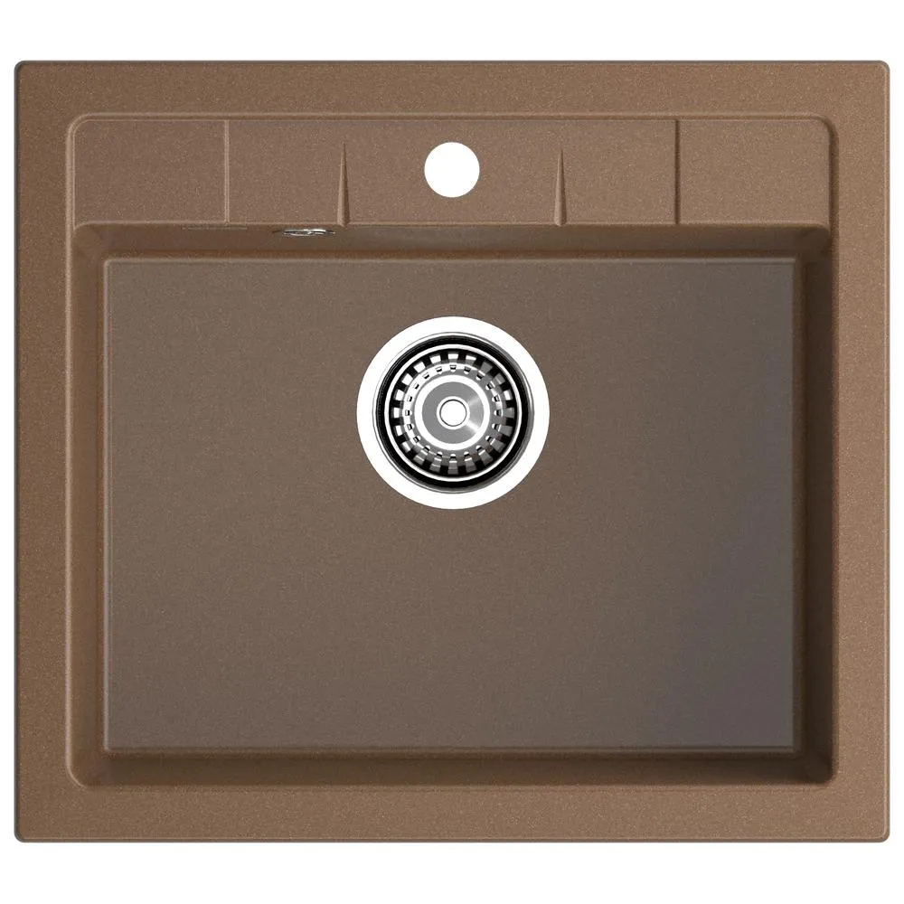 Кухонная мойка GranFest QUADRO 561, терракот