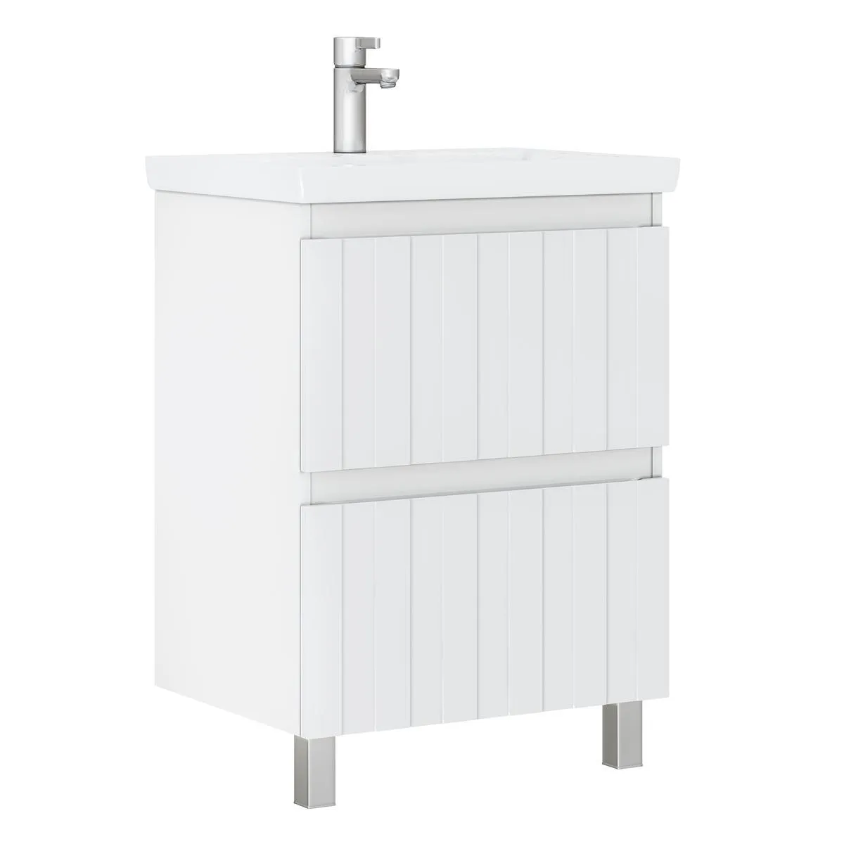 Тумба под раковину напольная VIGO Finlay tn.FIN.COM.60.2Y, 60 см