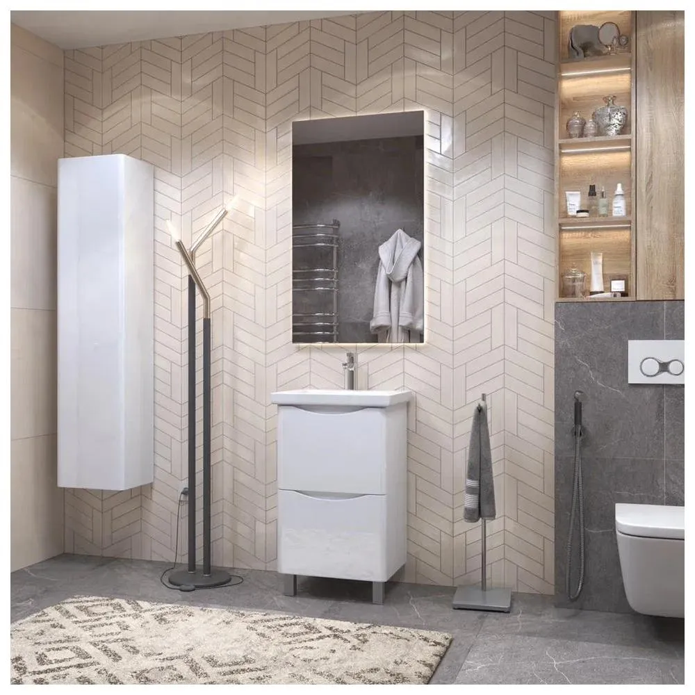 Тумба с раковиной напольная VIGO Glem  321-com, 50 см