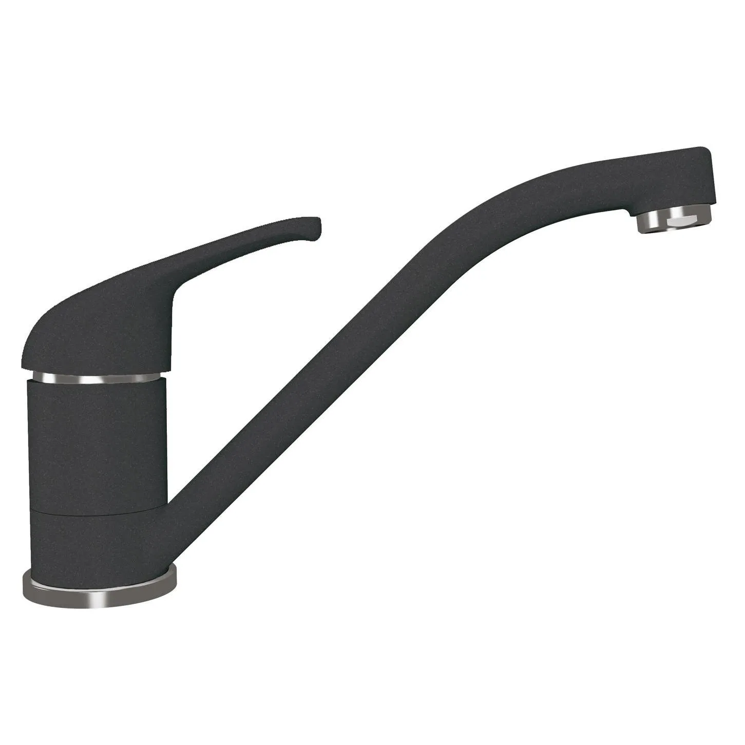 Смеситель для кухни Florentina ТАРА 313.37L.1123.102, черный