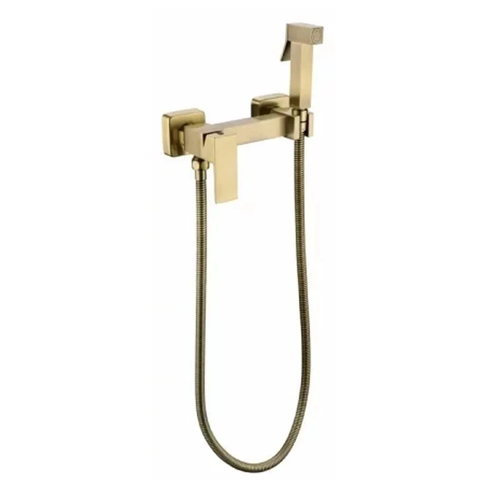 Гигиенический душ со смесителем Grocenberg GB101NBR, бронза