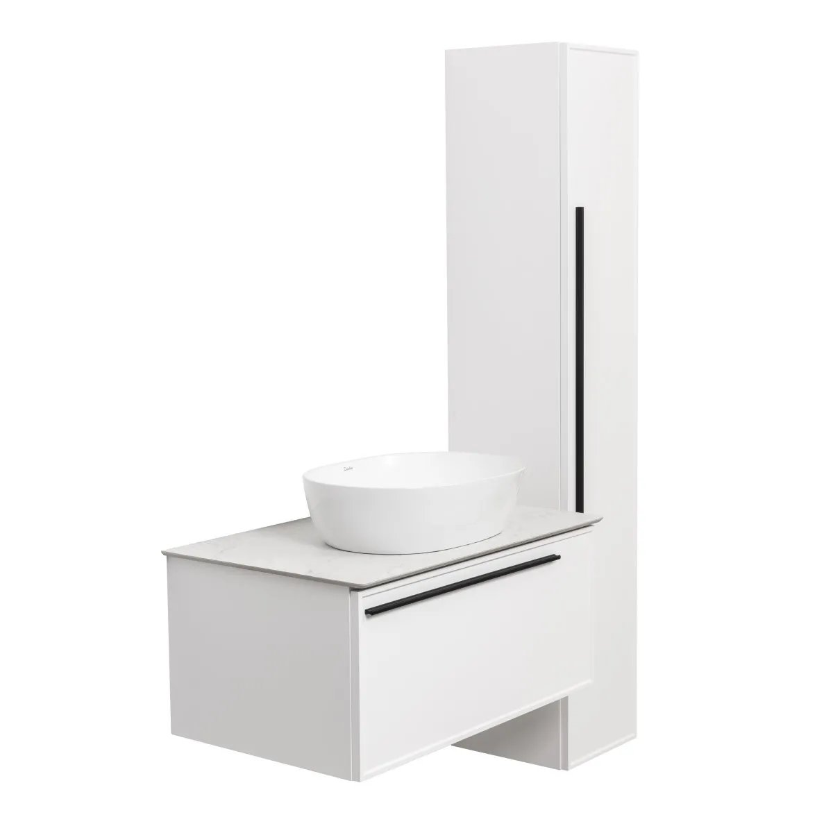 Тумба под раковину подвесная La Fenice Elba FNC-01-ELB-B-90, белая