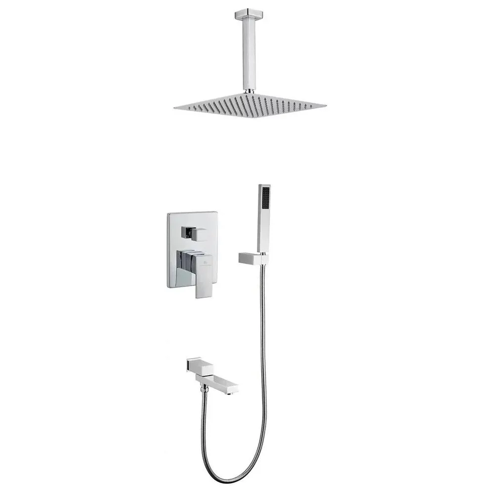 Душевая система встраиваемая Grocenberg GB5089CR-2, хром