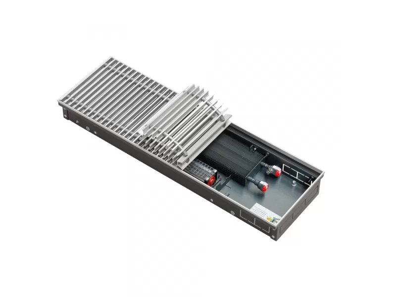 Внутрипольный конвектор Techno Vent KVZV 420-105-4000 с принудительной конвекцией