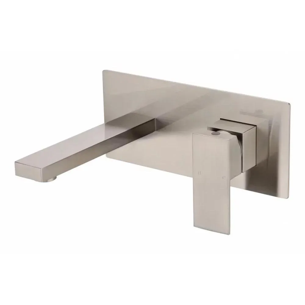 Смеситель для раковины встраиваемый Grocenberg GB588NK, никель