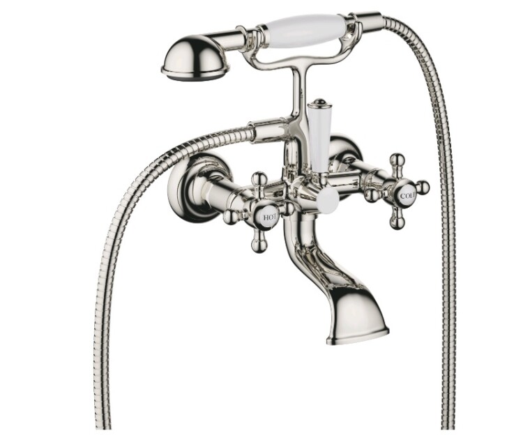 Смеситель для ванны и душа Dornbracht Madison, платина (25.023.360.08)