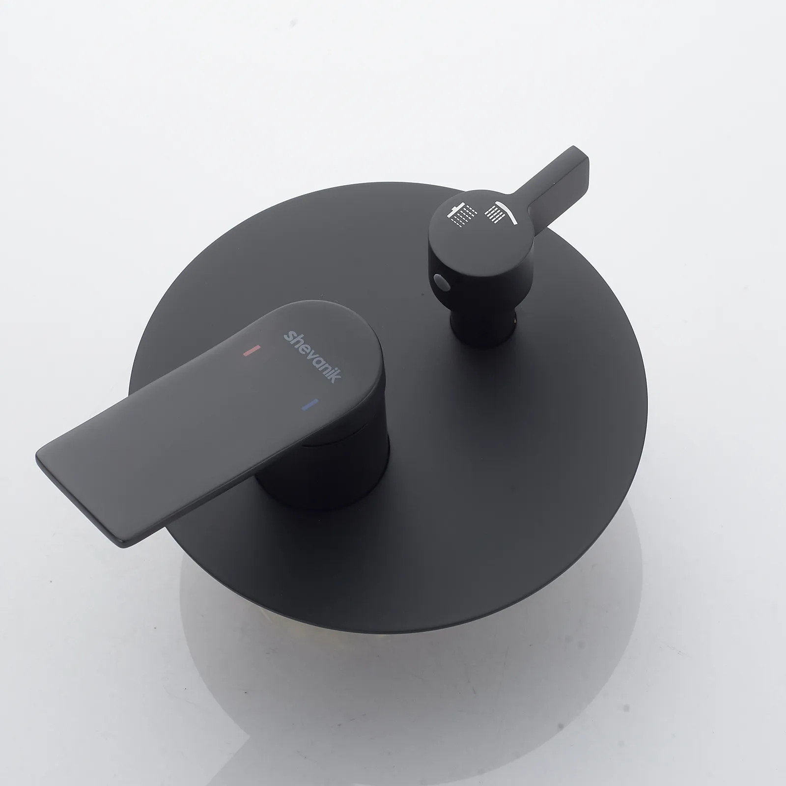 Душевая система встраиваемая Shevanik S4135H, черный