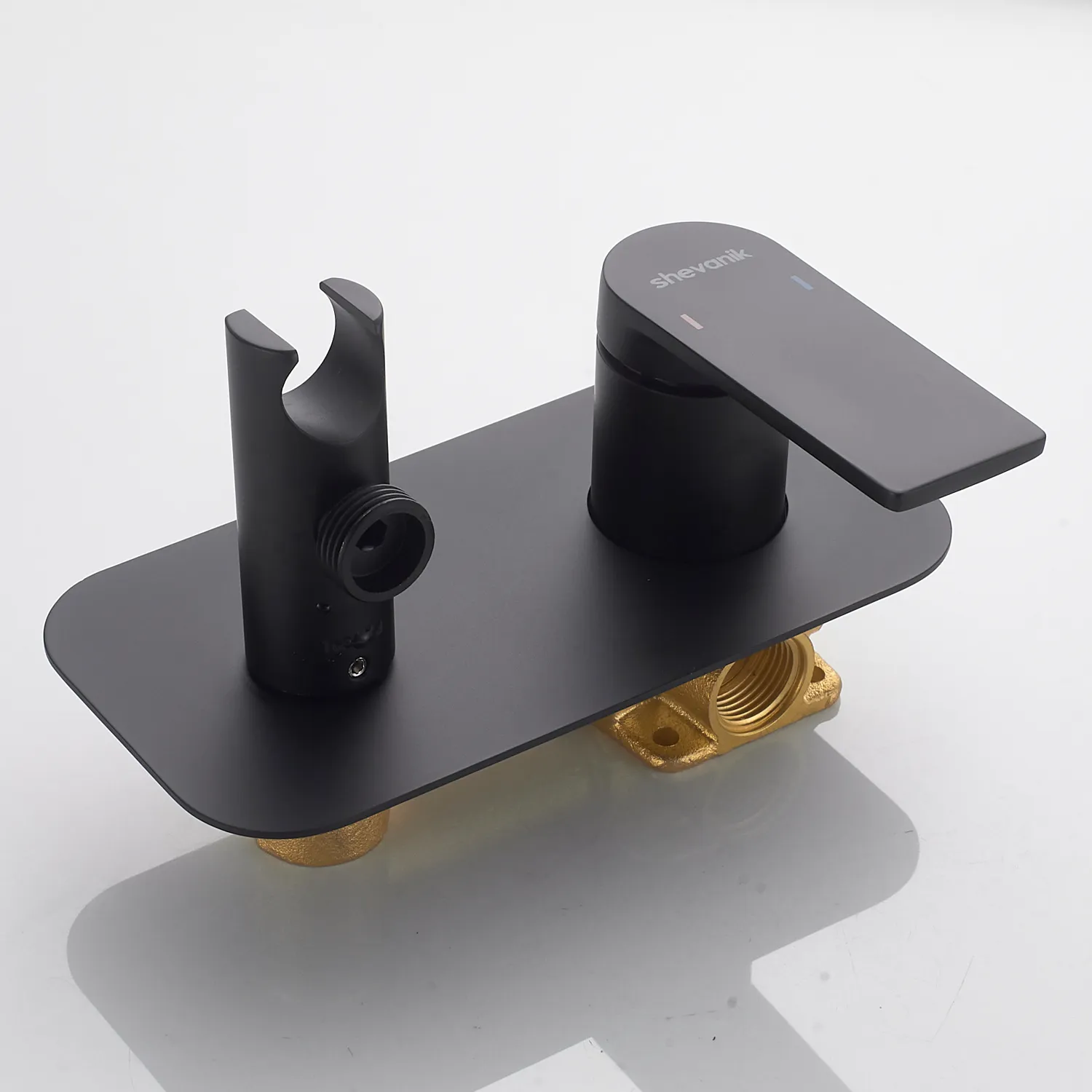 Гигиенический душ со смесителем Shevanik S4105H, черный