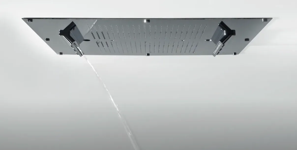 Многофункциональная душевая сиситема Carimali Mydream 700х500, чёрный матовый (23070XN/S-NEOP)