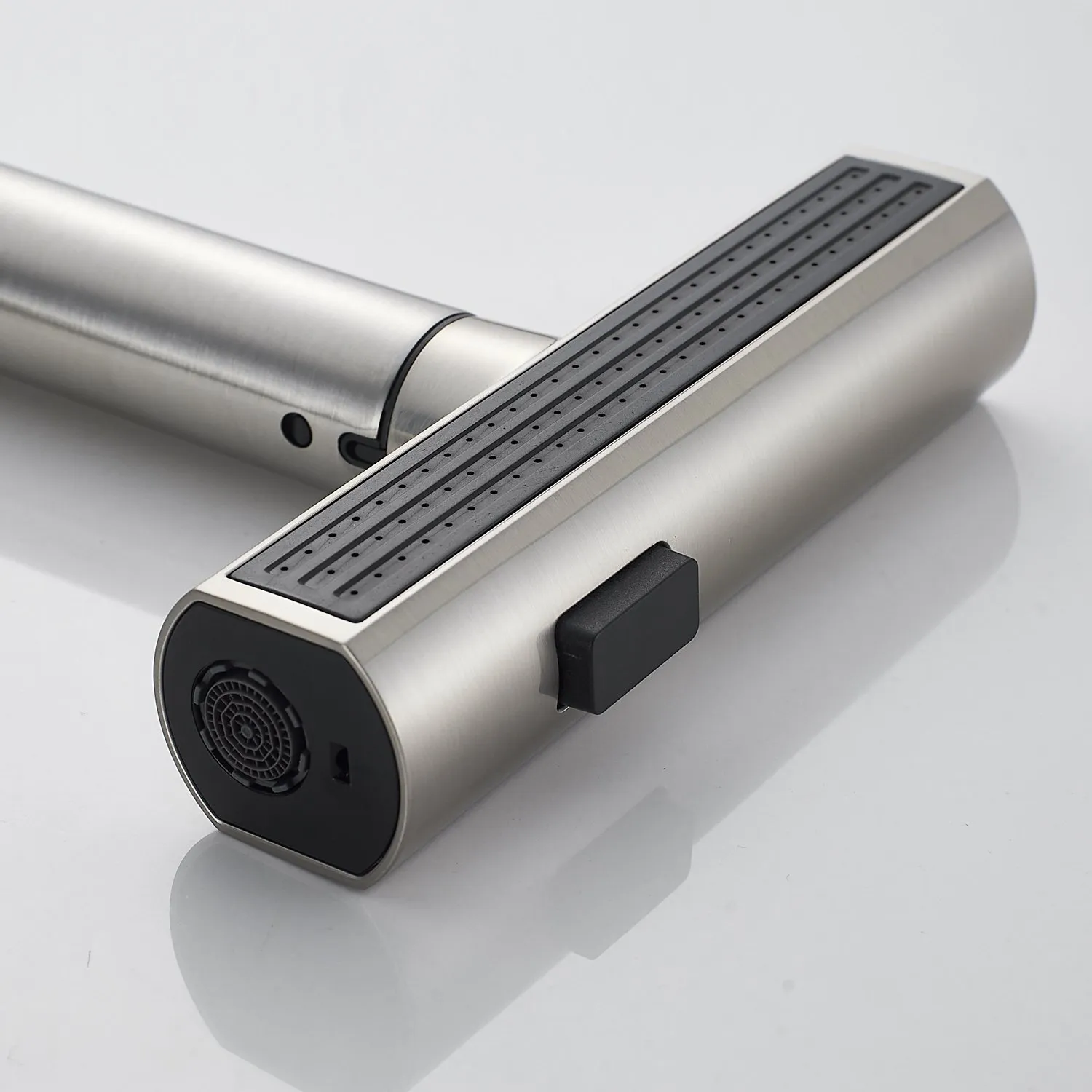 Смеситель для кухни с мультифункциональным изливом Shevanik S263L, сатин