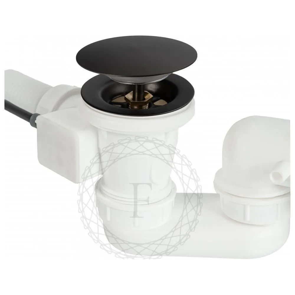 Слив-перелив (полуавтомат, 80 см.) FILARETE FL80BG, графит