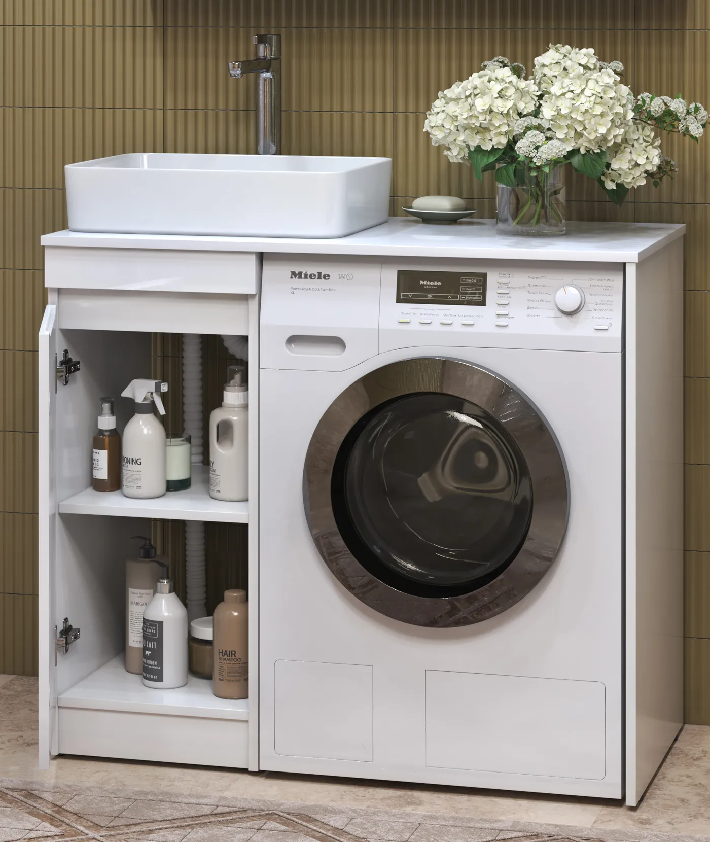 Тумба с раковиной напольная VIGO Urban tn.URB.40.1D, 40 см