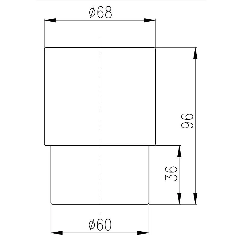 Стакан для ванной комнаты Rav Slezak SKL001, белый