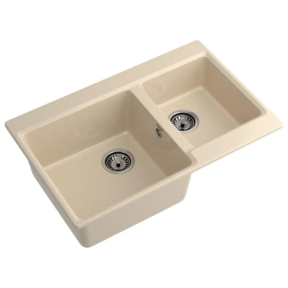 Кухонная мойка GranFest LEVEL 780K, кашемир